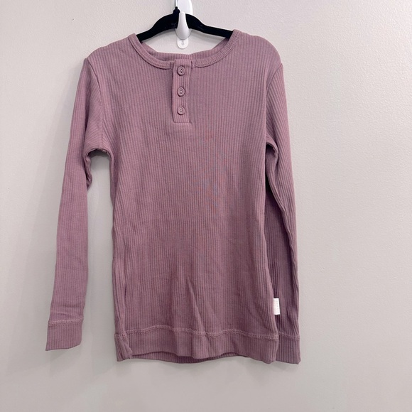JAMIE KAY Organic Cotton Modal Long Sleeve Henley - Picture 2 of 5